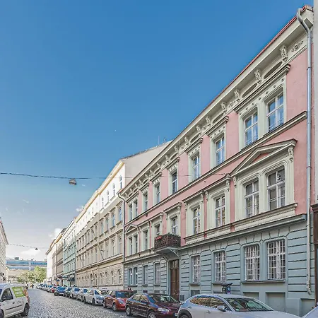 Andel, Smichov Flat, Fresh Bath, Port Ac, Kitchen プラハ